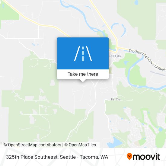 Mapa de 325th Place Southeast