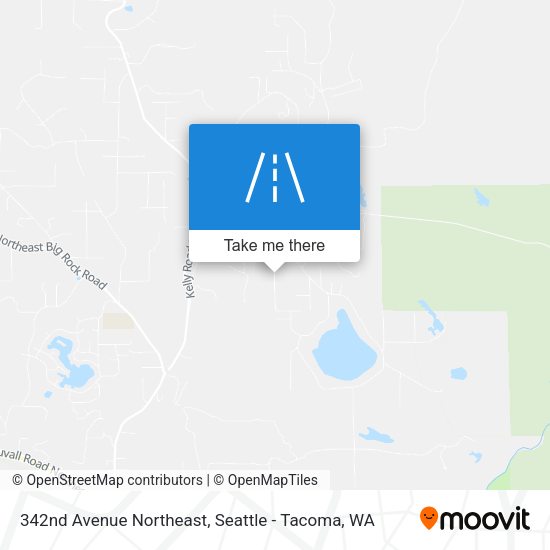 342nd Avenue Northeast map