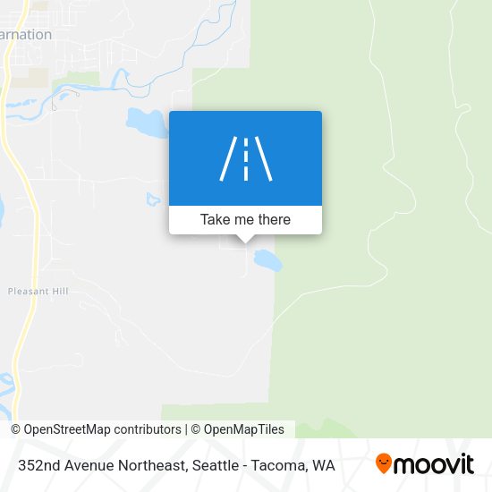 352nd Avenue Northeast map