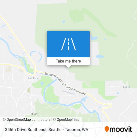 Mapa de 356th Drive Southeast