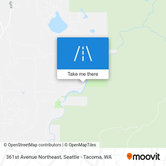 Mapa de 361st Avenue Northeast