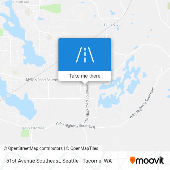Mapa de 51st Avenue Southeast