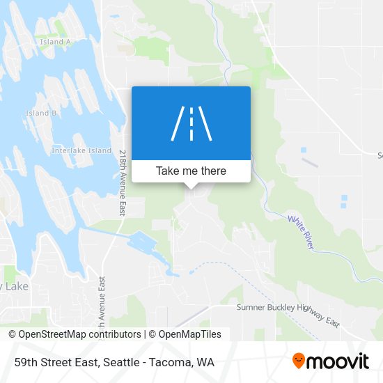 Mapa de 59th Street East