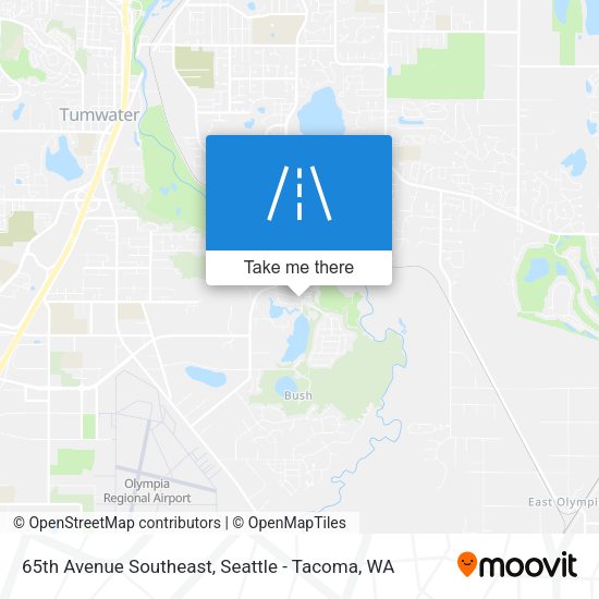 Mapa de 65th Avenue Southeast