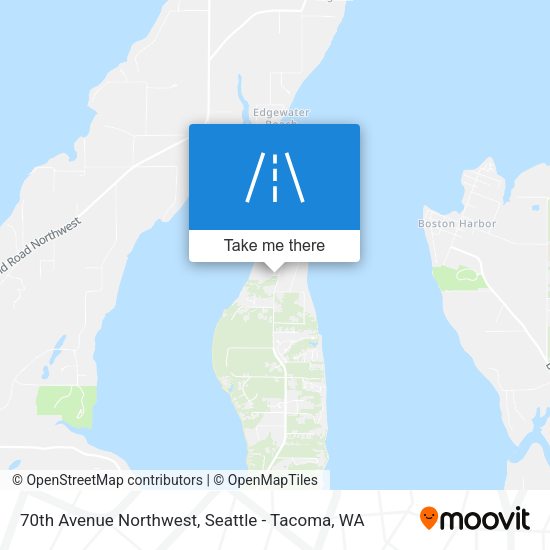 Mapa de 70th Avenue Northwest