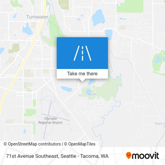 Mapa de 71st Avenue Southeast