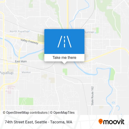 Mapa de 74th Street East
