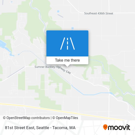 Mapa de 81st Street East