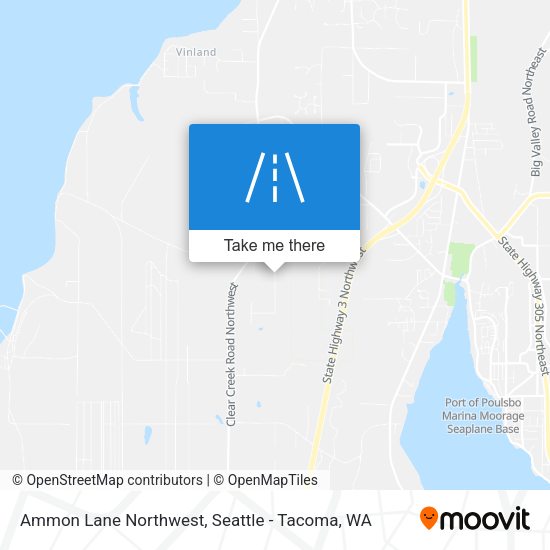 Mapa de Ammon Lane Northwest