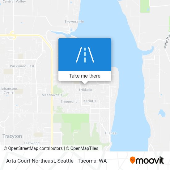 Arta Court Northeast map