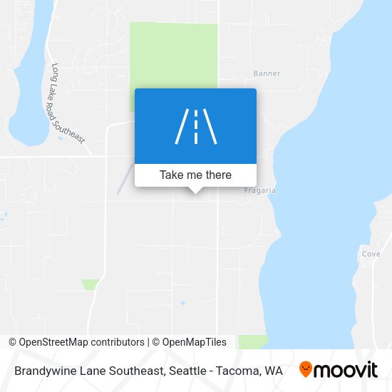 Mapa de Brandywine Lane Southeast
