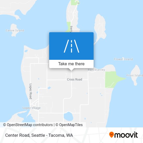 Center Road map