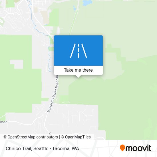 Chirico Trail map