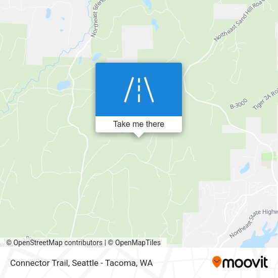 Connector Trail map