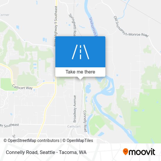 Connelly Road map
