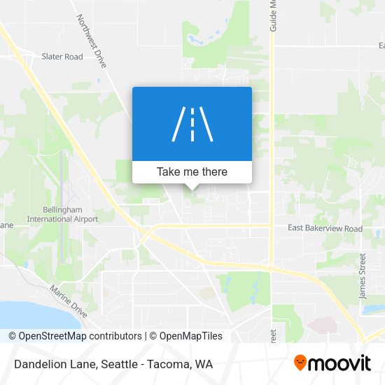 Dandelion Lane map