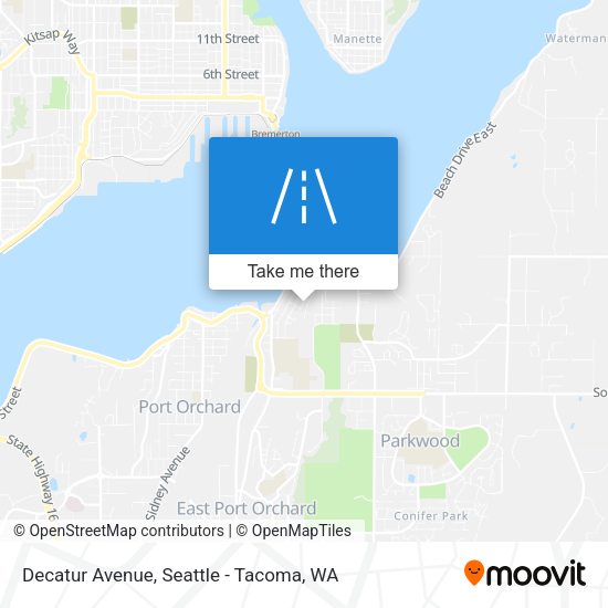 Mapa de Decatur Avenue