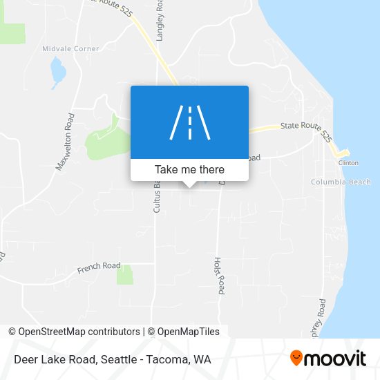 Mapa de Deer Lake Road