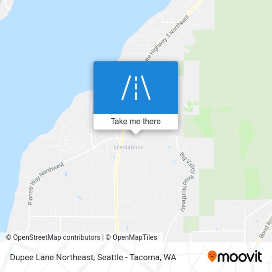 Mapa de Dupee Lane Northeast