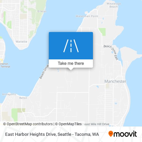 East Harbor Heights Drive map