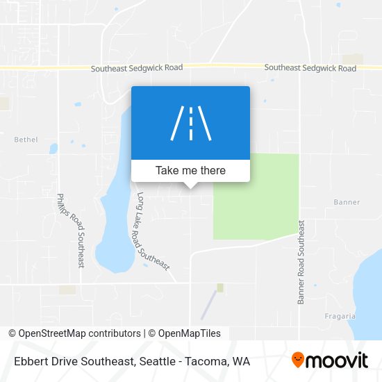 Mapa de Ebbert Drive Southeast