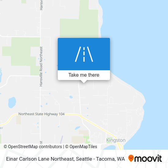 Mapa de Einar Carlson Lane Northeast