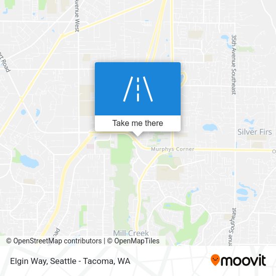 Mapa de Elgin Way