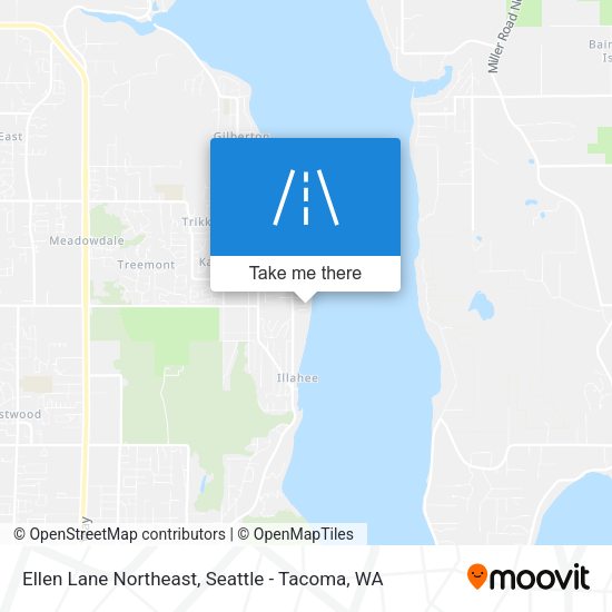 Mapa de Ellen Lane Northeast