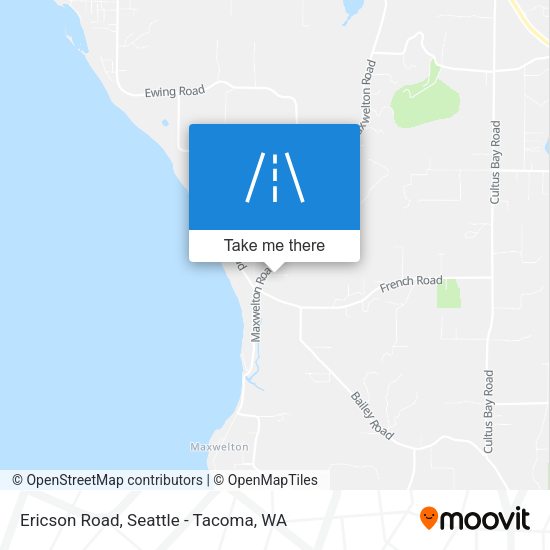 Mapa de Ericson Road