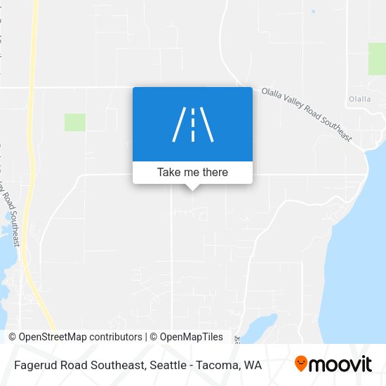 Mapa de Fagerud Road Southeast