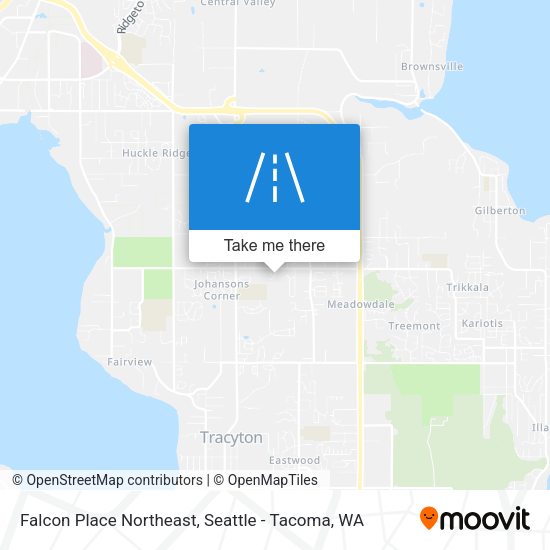 Falcon Place Northeast map