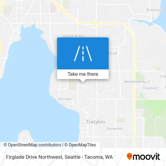 Mapa de Firglade Drive Northwest