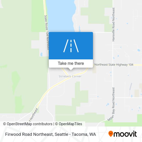Firwood Road Northeast map