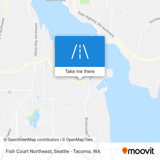 Fish Court Northeast map