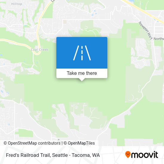 Mapa de Fred's Railroad Trail