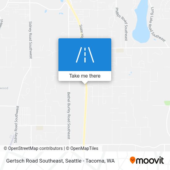 Mapa de Gertsch Road Southeast