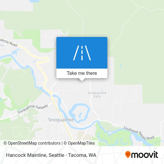 Mapa de Hancock Mainline