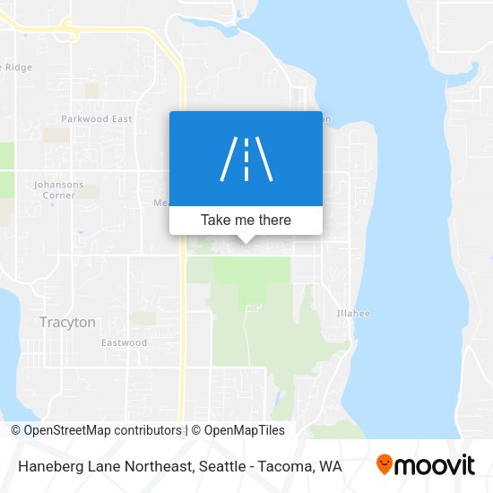 Mapa de Haneberg Lane Northeast