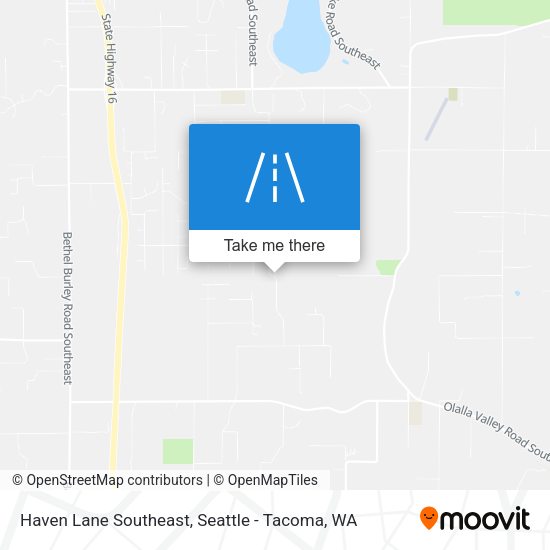 Haven Lane Southeast map