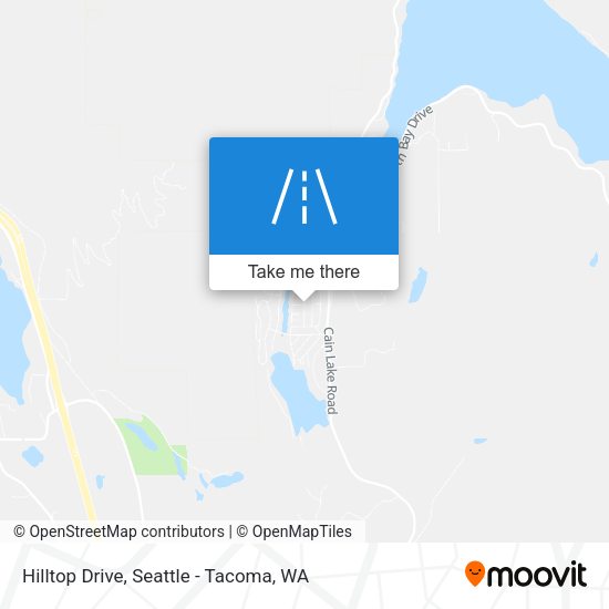 Mapa de Hilltop Drive