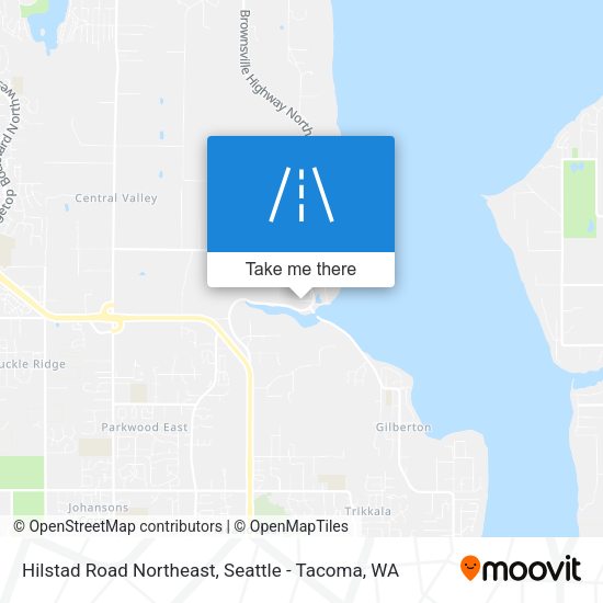 Mapa de Hilstad Road Northeast