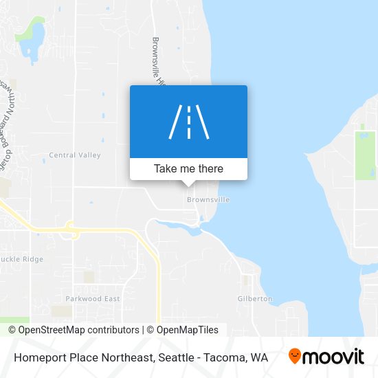 Homeport Place Northeast map