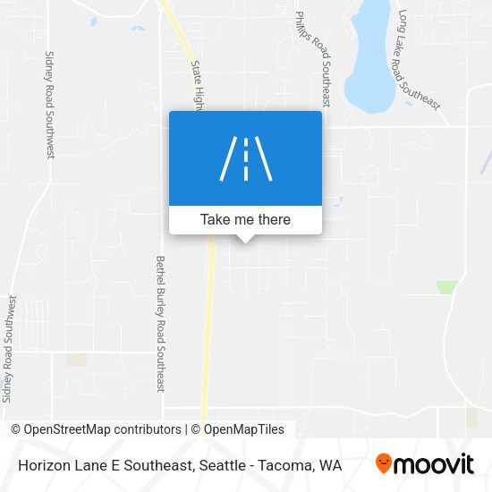 Horizon Lane E Southeast map