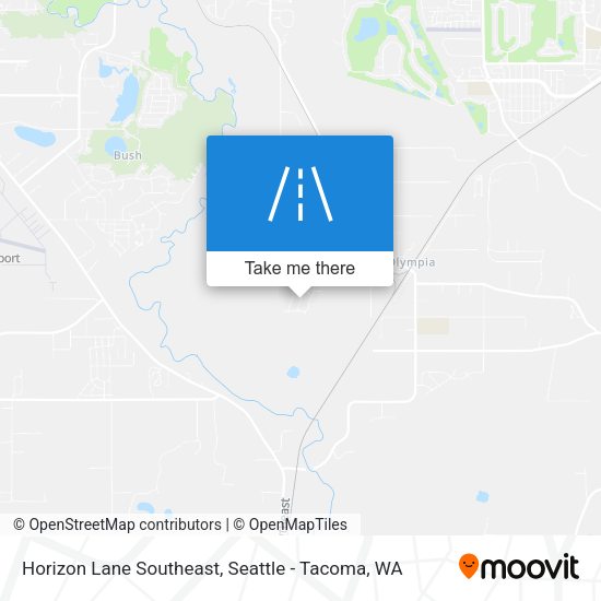 Horizon Lane Southeast map