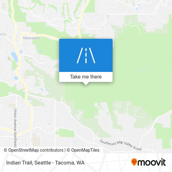 Indian Trail map
