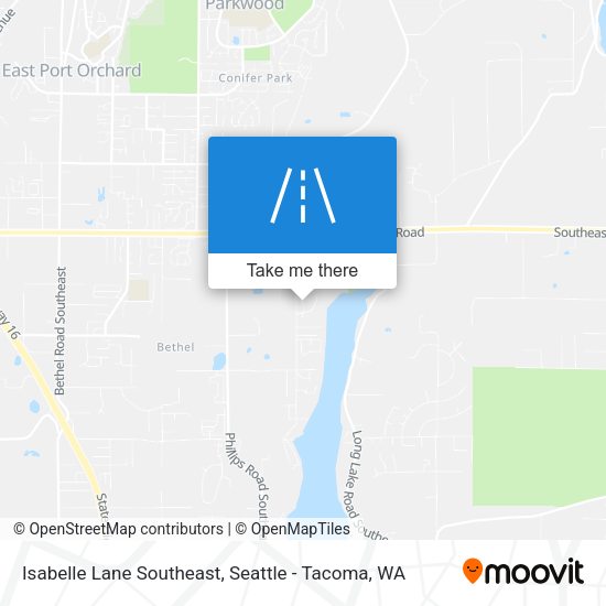 Mapa de Isabelle Lane Southeast