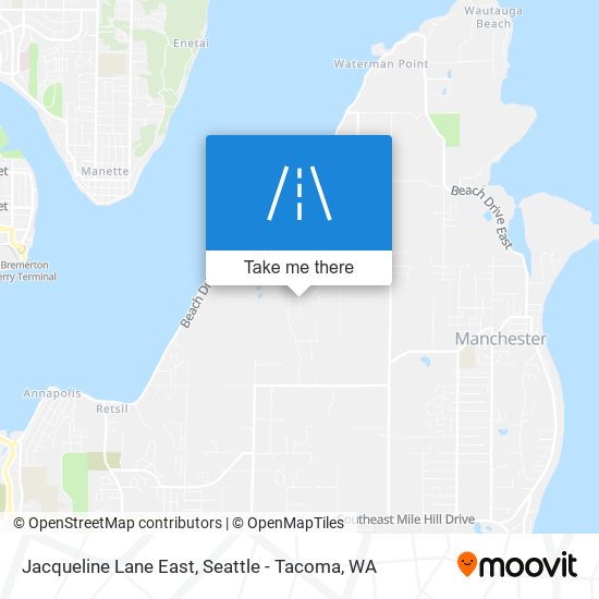 Mapa de Jacqueline Lane East