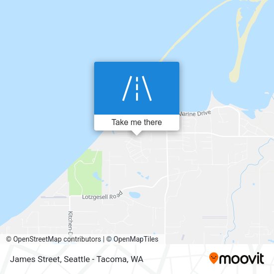 James Street map