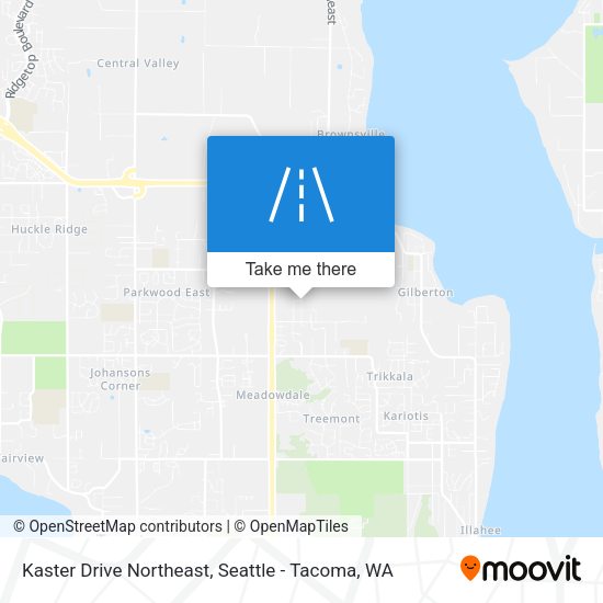 Mapa de Kaster Drive Northeast