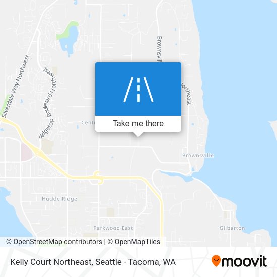 Mapa de Kelly Court Northeast